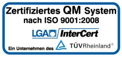 Zertifiziert nach ISO 9001:2008